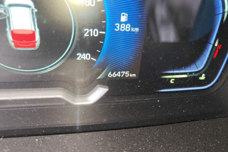 Used Hyundai Tucson 2021 Tucson L 1.5T DCT GLX Elite Edition Odometer Close Up