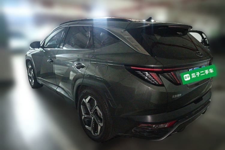 Used Hyundai Tucson 2021 Tucson L 1.5T DCT TOP Flagship Edition Rear Left 45 Deg