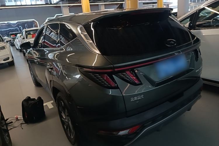 Used Hyundai Tucson 2021 Tucson L 1.5T DCT GLX Elite Edition Rear Left 45 Deg