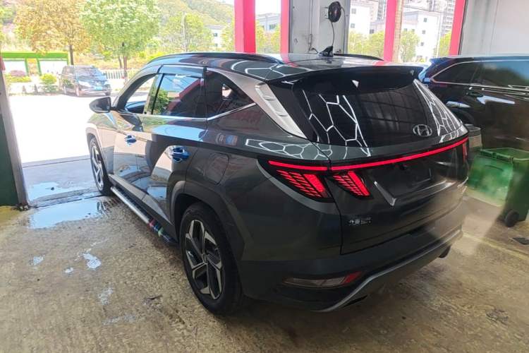 Used Hyundai Tucson 2021 Tucson L 1.5T DCT Luxury Prestige Edition Rear Left 45 Deg
