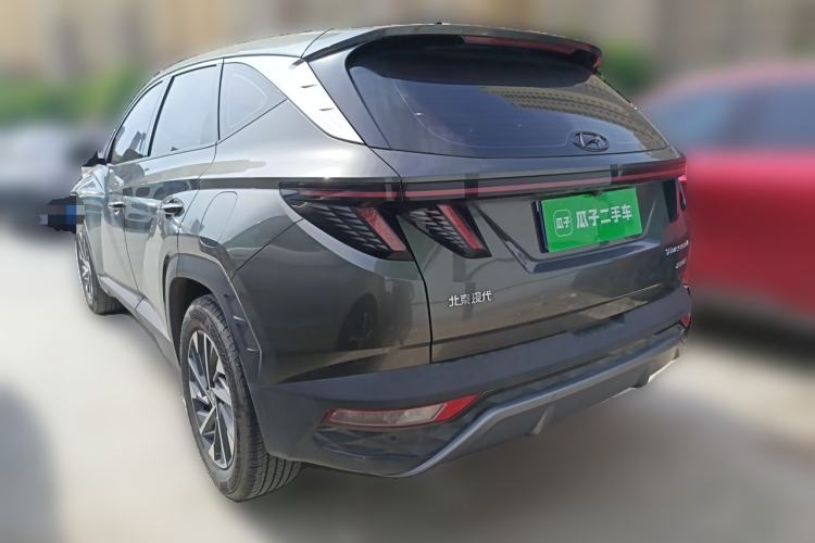 Used Hyundai Tucson 2021 Tucson L 1.5T DCT GLX Elite Edition Rear Left 45 Deg