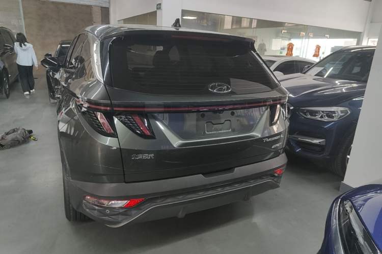 Used Hyundai Tucson 2021 Tucson L 1.5T DCT GLX Elite Edition Rear