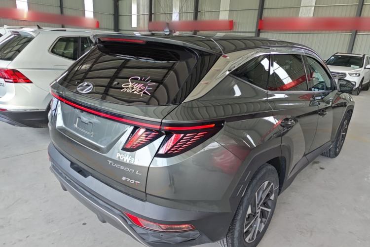 Used Hyundai Tucson 2021 Tucson L 1.5T DCT GLX Elite Edition Rear Right 45 Deg