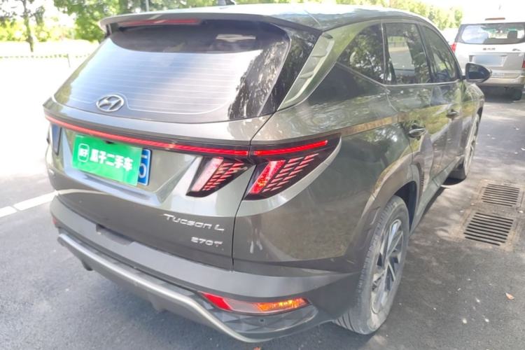 Used Hyundai Tucson 2021 Tucson L 1.5T DCT GLX Elite Edition Rear Right 45 Deg