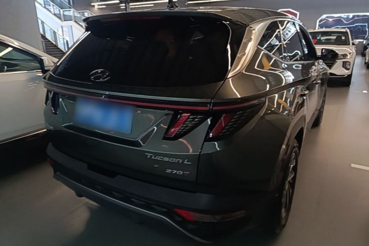 Used Hyundai Tucson 2021 Tucson L 1.5T DCT GLX Elite Edition Rear Right 45 Deg