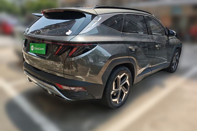 Used Hyundai Tucson 2021 Tucson L 1.5T DCT Luxury Prestige Edition Rear Right 45 Deg