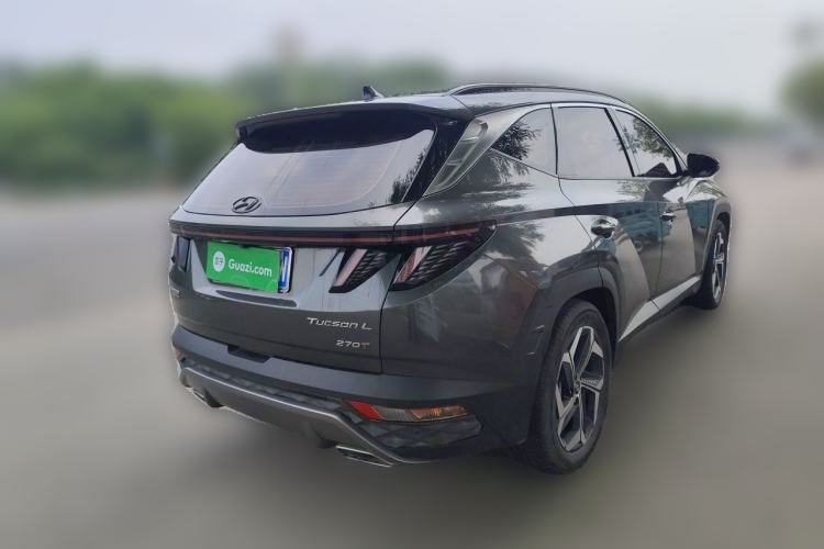 Used Hyundai Tucson 2021 Tucson L 1.5T DCT Luxury Prestige Edition Rear Right 45 Deg