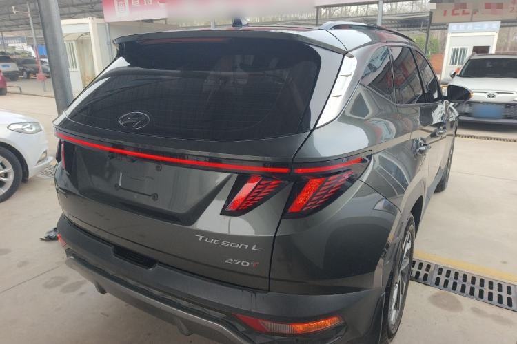 Used Hyundai Tucson 2021 Tucson L 1.5T DCT GLX Elite Edition Rear Right 45 Deg