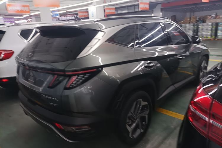 Used Hyundai Tucson 2021 Tucson L 1.5T DCT Luxury Prestige Edition Rear Right 45 Deg