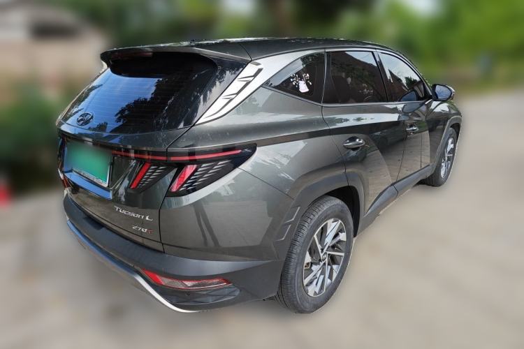 Used Hyundai Tucson 2021 Tucson L 1.5T DCT GLX Elite Edition Rear Right 45 Deg