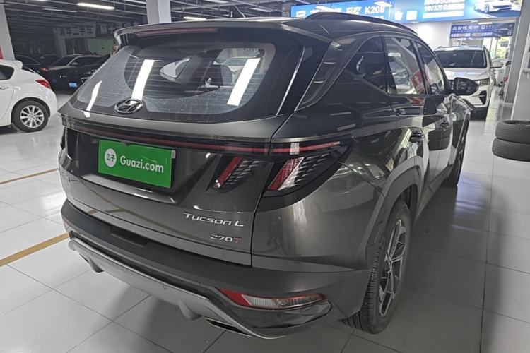 Used Hyundai Tucson 2021 Tucson L 1.5T DCT Luxury Prestige Edition Rear Right 45 Deg