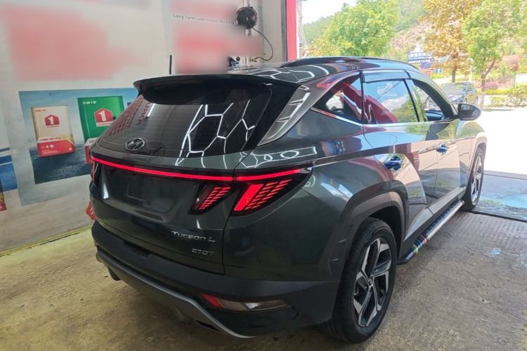Used Hyundai Tucson 2021 Tucson L 1.5T DCT Luxury Prestige Edition Rear Right 45 Deg