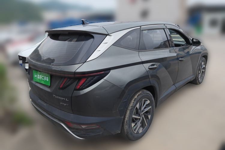Used Hyundai Tucson 2021 Tucson L 1.5T DCT GLX Elite Edition Rear Right 45 Deg