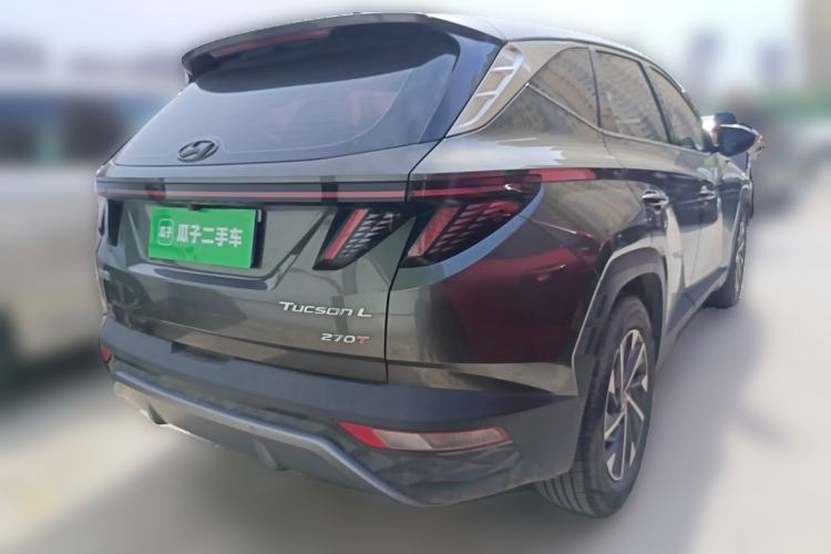 Used Hyundai Tucson 2021 Tucson L 1.5T DCT GLX Elite Edition Rear Right 45 Deg