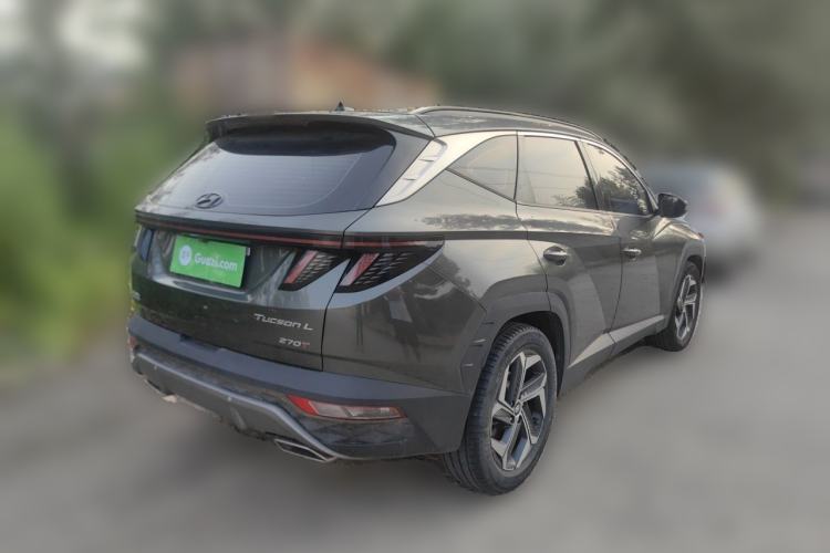 Used Hyundai Tucson 2021 Tucson L 1.5T DCT Luxury Prestige Edition Rear Right 45 Deg