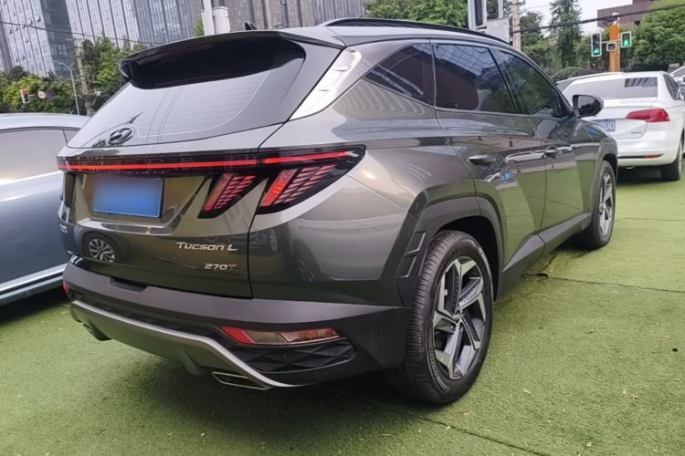 Used Hyundai Tucson 2021 Tucson L 1.5T DCT Luxury Prestige Edition Rear Right 45 Deg