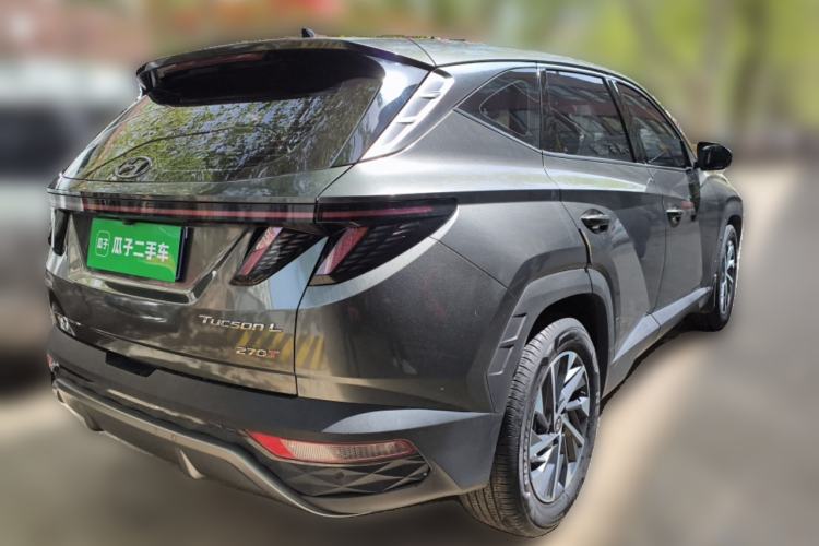 Used Hyundai Tucson 2021 Tucson L 1.5T DCT GLX Elite Edition Rear Right 45 Deg