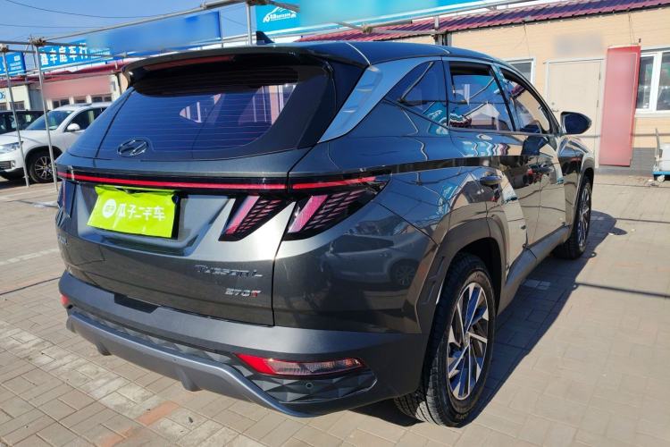Used Hyundai Tucson 2021 Tucson L 1.5T DCT GLX Elite Edition Rear Right 45 Deg