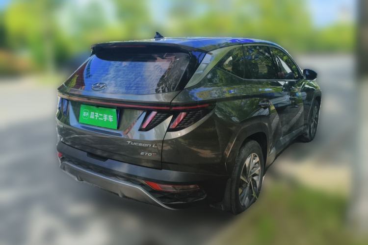 Used Hyundai Tucson 2021 Tucson L 1.5T DCT GLX Elite Edition Rear Right 45 Deg