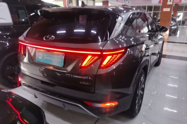 Used Hyundai Tucson 2021 Tucson L 1.5T DCT GLX Elite Edition Rear Right 45 Deg