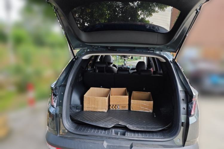 Used Hyundai Tucson 2021 Tucson L 1.5T DCT GLX Elite Edition Trunk