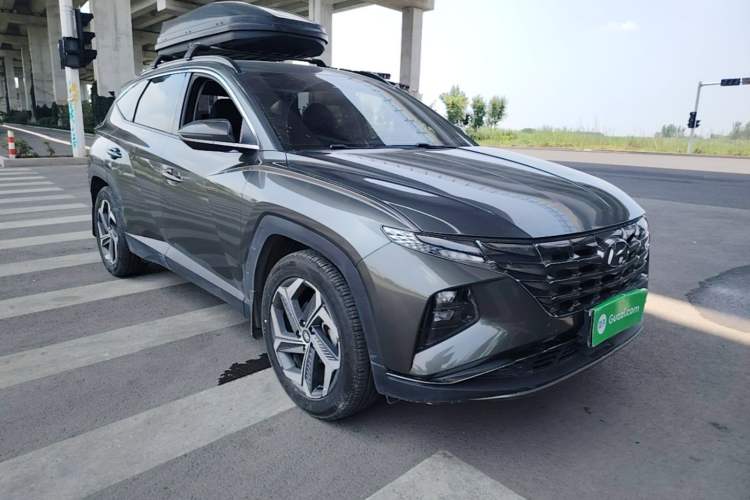 Used Hyundai Tucson 2021 Tucson L 1.5T DCT Luxury Prestige Edition Front Right 45 Deg