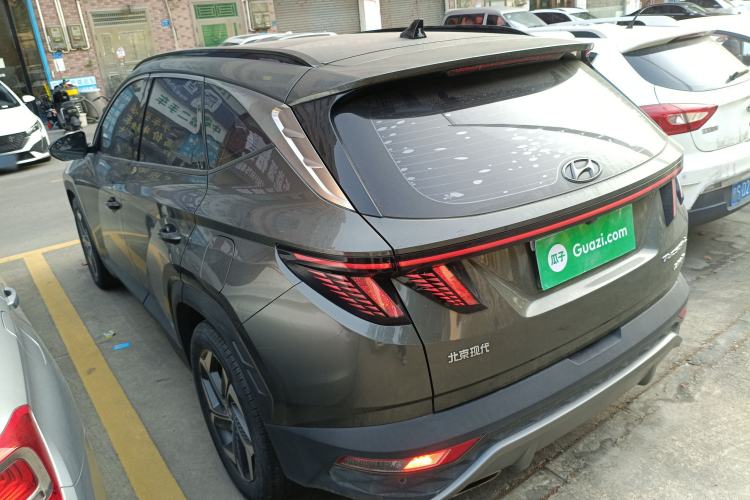Used Hyundai Tucson 2021 Tucson L 1.5T DCT Luxury Prestige Edition Rear Left 45 Deg