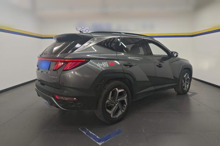 Used Hyundai Tucson 2021 Tucson L 1.5T DCT TOP Flagship Edition Rear Right 45 Deg