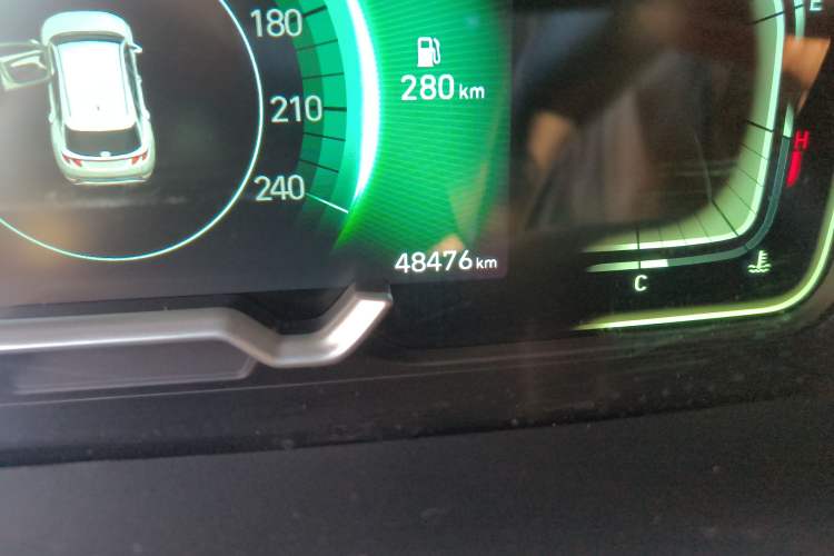 Used Hyundai Tucson 2021 Tucson L 1.5T DCT GLX Elite Edition Odometer Close Up