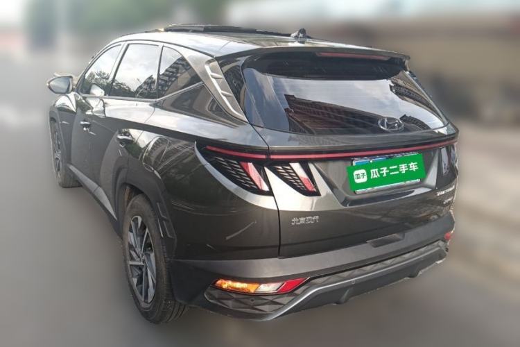 Used Hyundai Tucson 2021 Tucson L 1.5T DCT GLX Elite Edition Rear Left 45 Deg