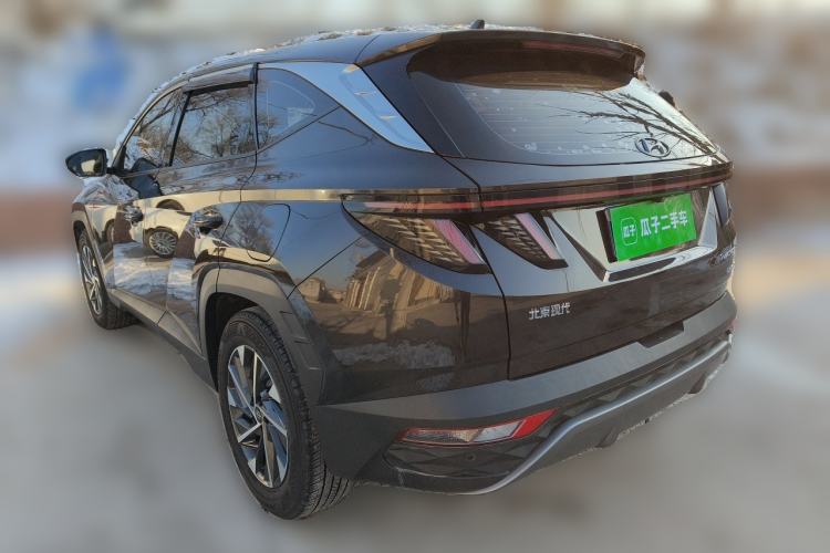 Used Hyundai Tucson 2021 Tucson L 1.5T DCT GLX Elite Edition Rear Left 45 Deg