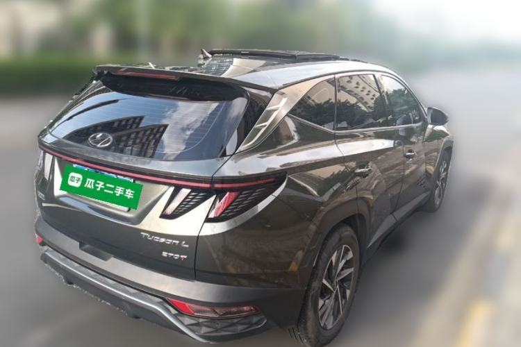 Used Hyundai Tucson 2021 Tucson L 1.5T DCT GLX Elite Edition Rear Right 45 Deg