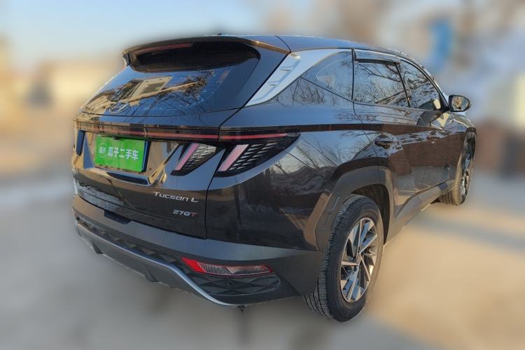 Used Hyundai Tucson 2021 Tucson L 1.5T DCT GLX Elite Edition Rear Right 45 Deg