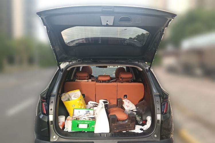 Used Hyundai Tucson 2021 Tucson L 1.5T DCT GLX Elite Edition Trunk