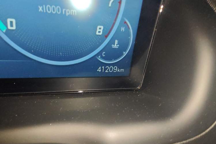 Used Hyundai Tucson 2021 Tucson L 1.5T DCT Luxury Prestige Edition Odometer Close Up