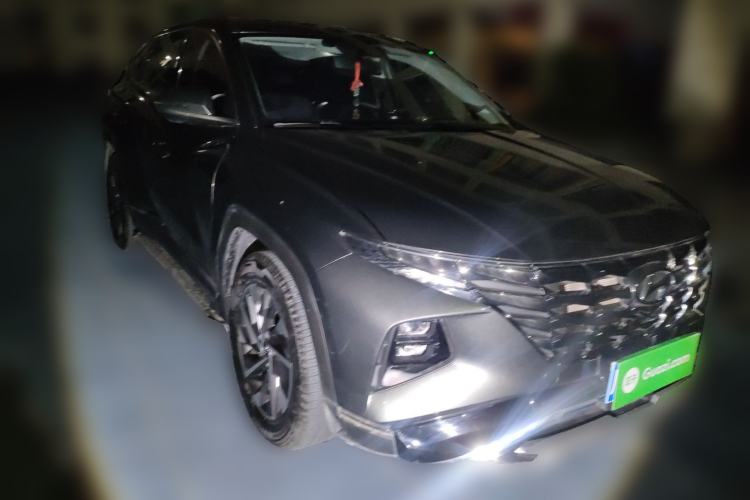 Used Hyundai Tucson 2021 Tucson L 1.5T DCT GLX Elite Edition Front Right 45 Deg
