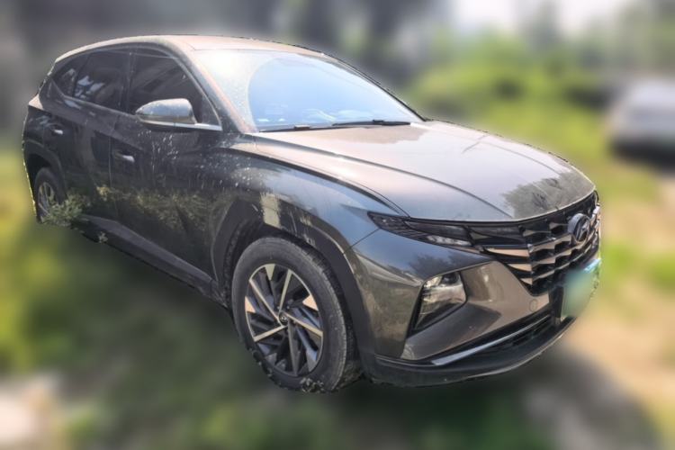 Used Hyundai Tucson 2021 Tucson L 1.5T DCT GLX Elite Edition Front Right 45 Deg