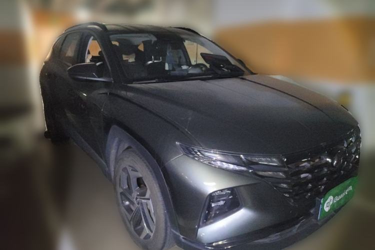 Used Hyundai Tucson 2021 Tucson L 1.5T DCT GLX Elite Edition Front Right 45 Deg