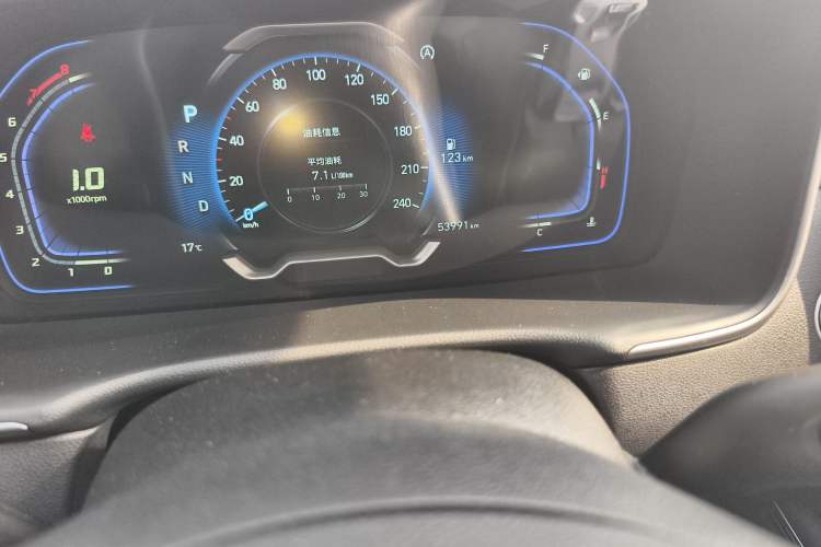 Used Hyundai Tucson 2021 Tucson L 1.5T DCT GLX Elite Edition Odometer Close Up