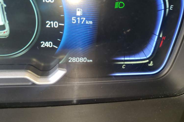 Used Hyundai Tucson 2021 Tucson L 1.5T DCT GLX Elite Edition Odometer Close Up