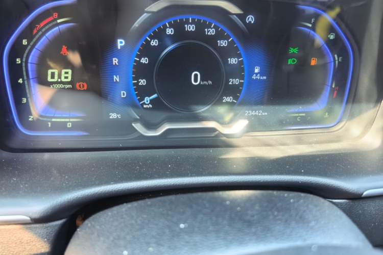 Used Hyundai Tucson 2021 Tucson L 1.5T DCT GLX Elite Edition Odometer Close Up