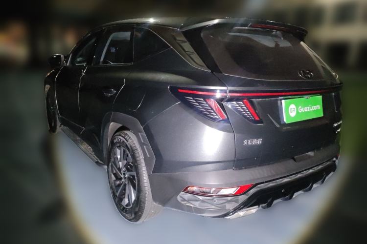 Used Hyundai Tucson 2021 Tucson L 1.5T DCT GLX Elite Edition Rear Left 45 Deg