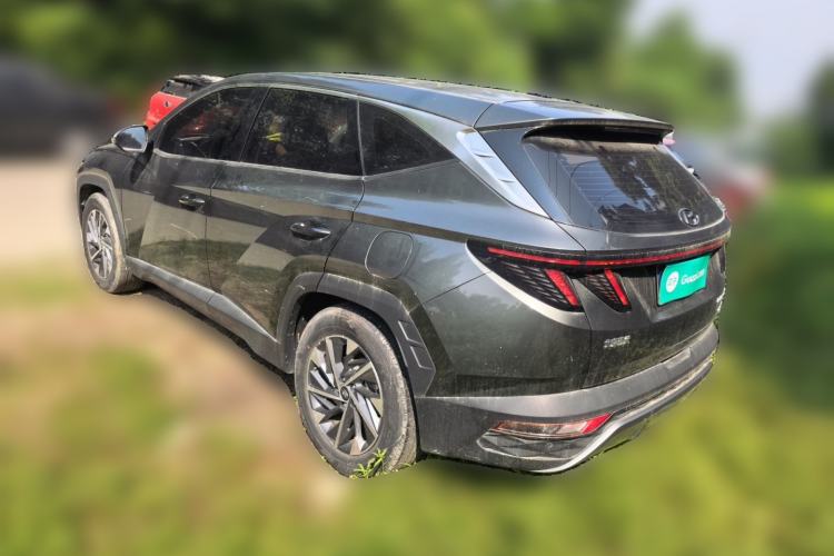 Used Hyundai Tucson 2021 Tucson L 1.5T DCT GLX Elite Edition Rear Left 45 Deg