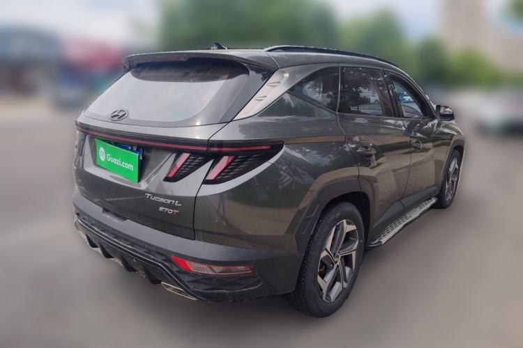 Used Hyundai Tucson 2021 Tucson L 1.5T DCT Luxury Prestige Edition Rear Right 45 Deg