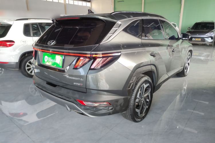 Used Hyundai Tucson 2021 Tucson L 1.5T DCT Luxury Prestige Edition Rear Right 45 Deg