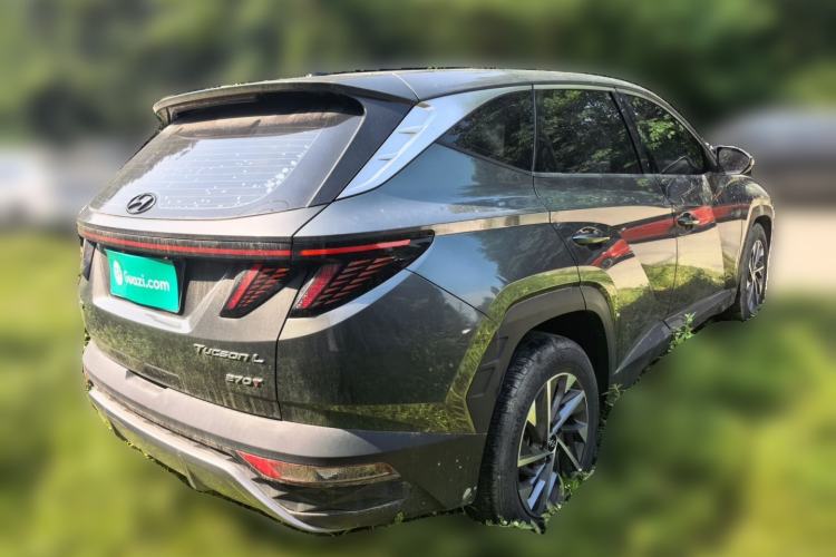 Used Hyundai Tucson 2021 Tucson L 1.5T DCT GLX Elite Edition Rear Right 45 Deg
