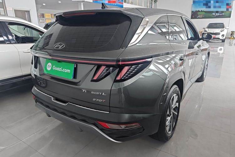 Used Hyundai Tucson 2021 Tucson L 1.5T DCT GLX Elite Edition Rear Right 45 Deg