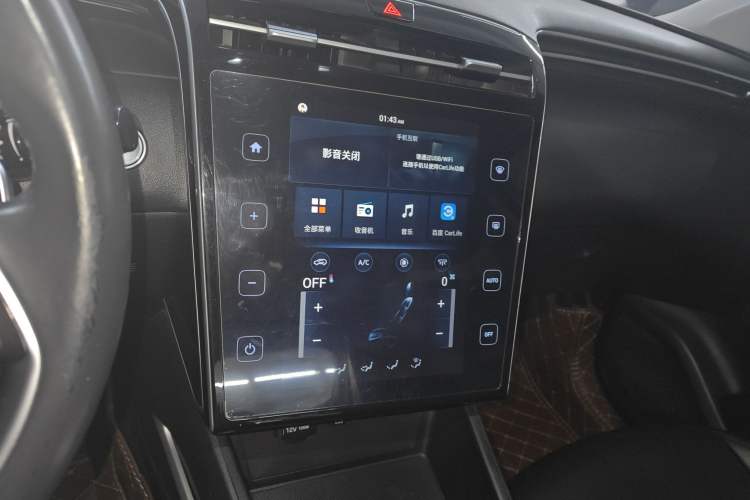 Used Hyundai Tucson 2021 Tucson L 1.5T DCT GLX Elite Edition Audio And AC Panel
