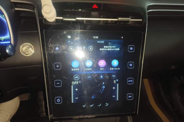 Used Hyundai Tucson 2021 Tucson L 1.5T DCT GLX Elite Edition Audio And AC Panel