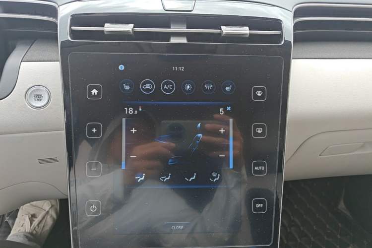 Used Hyundai Tucson 2021 Tucson L 1.5T DCT TOP Flagship Edition Audio And AC Panel